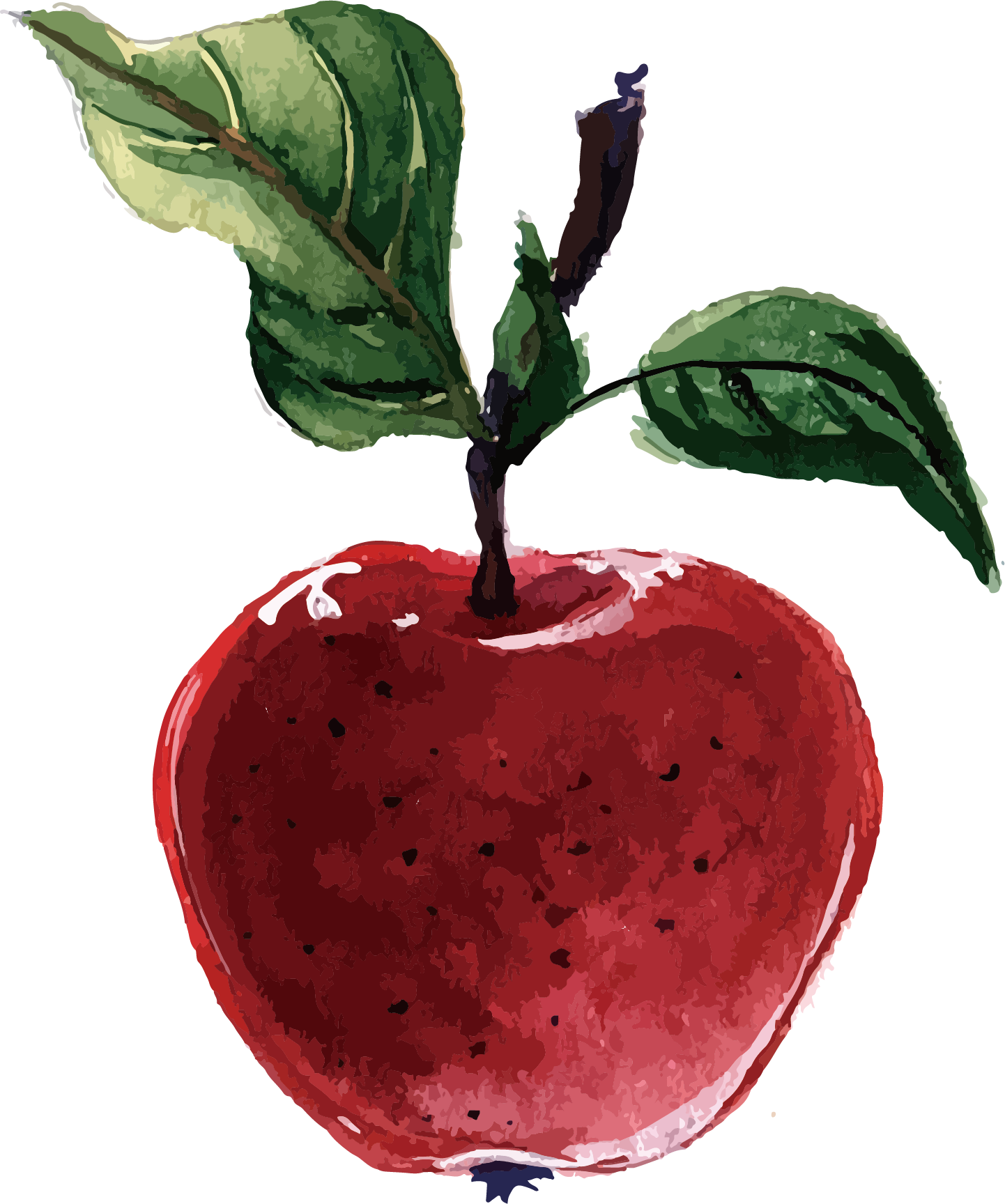 Plant-Based Illustrator Apple Packs Diet Vector Adobe PNG Image