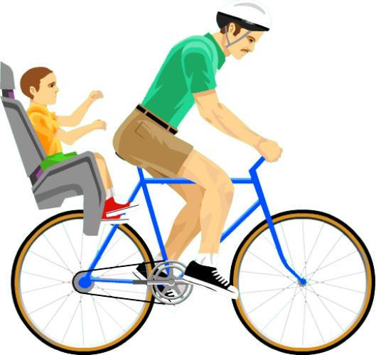 Bicycle Game Video Cycling Wheels Happy PNG Image
