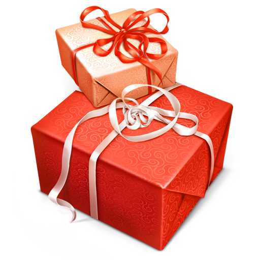 Christmas Gift Boxes PNG Image