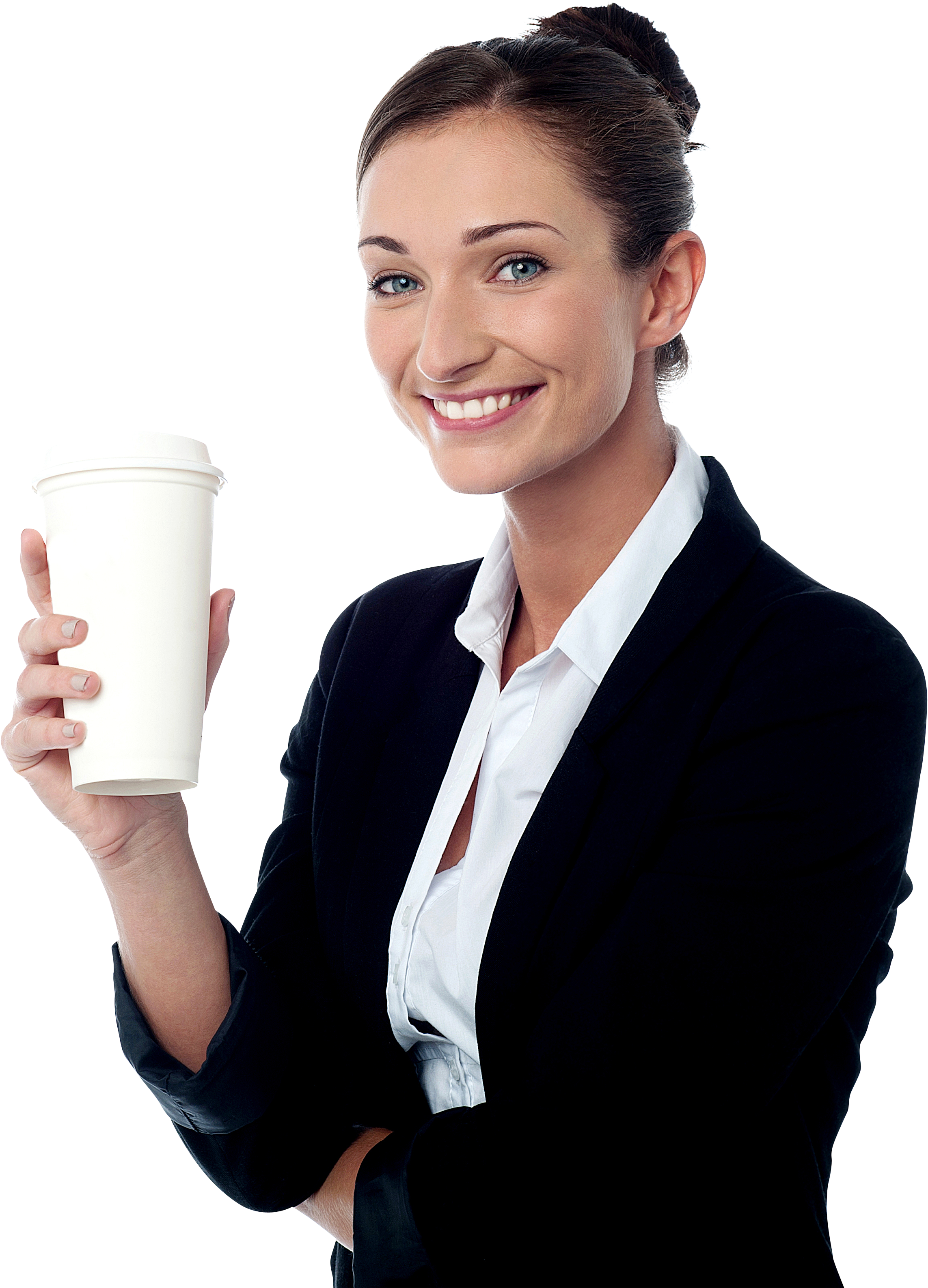 Smiling Woman Business HD Image Free PNG Image