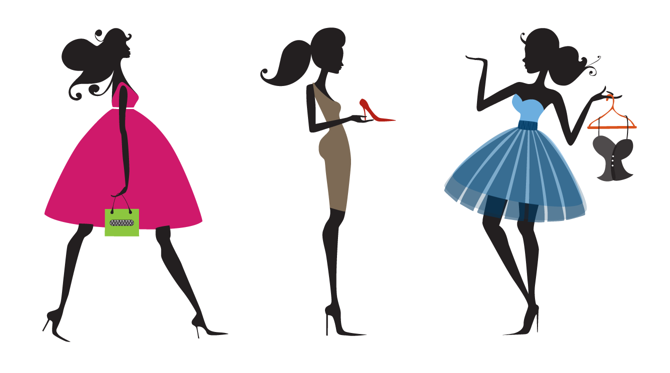 Fashion Girl Transparent Background PNG Image