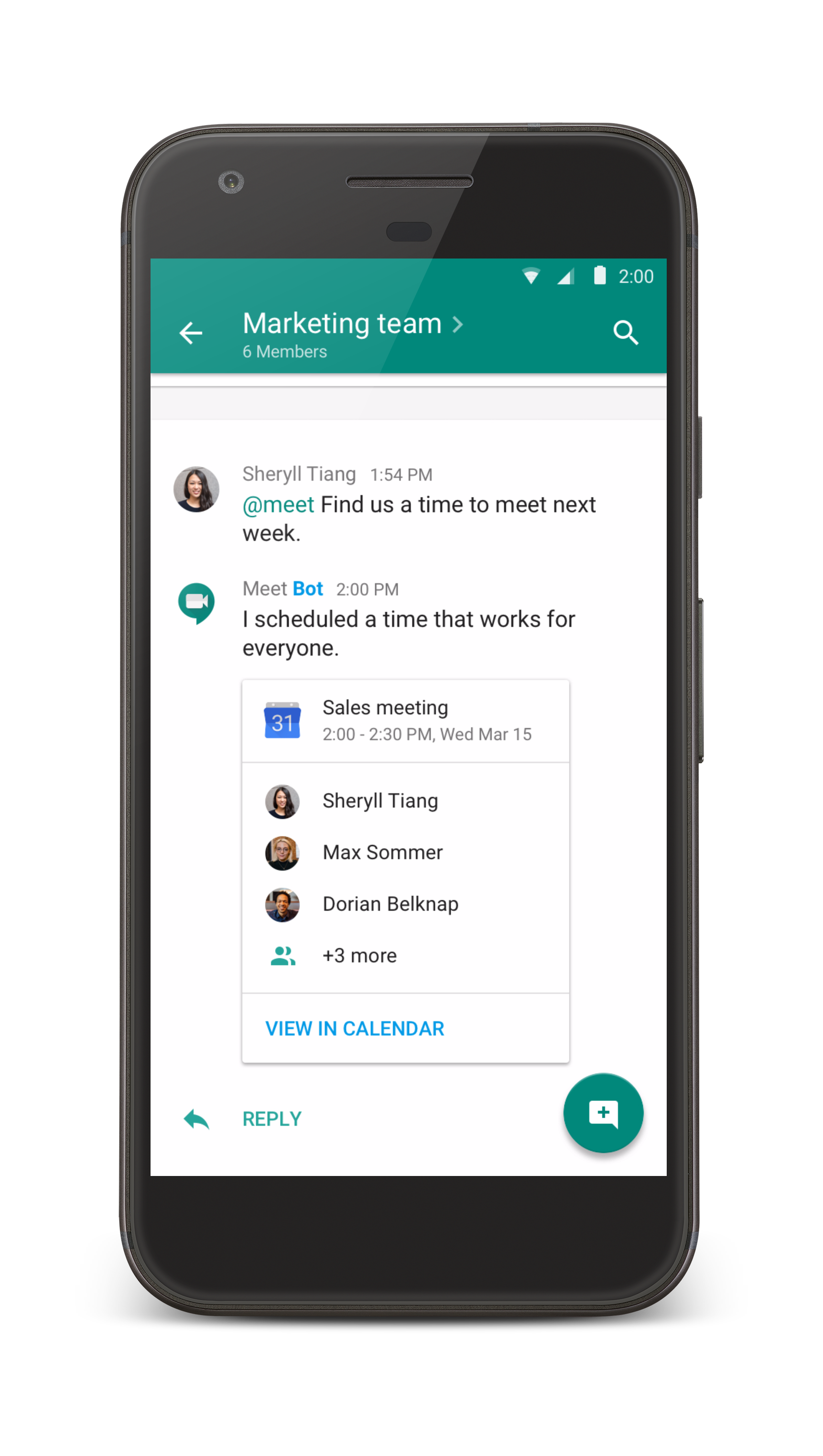 Google Slack Chatbot Hangouts Chat Online PNG Image