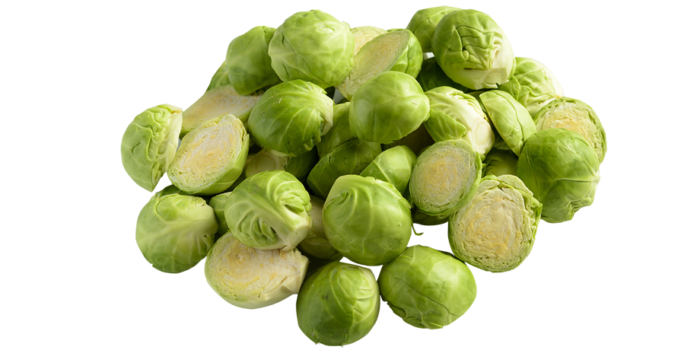 Sprouts Brussels Half Free HQ Image PNG Image