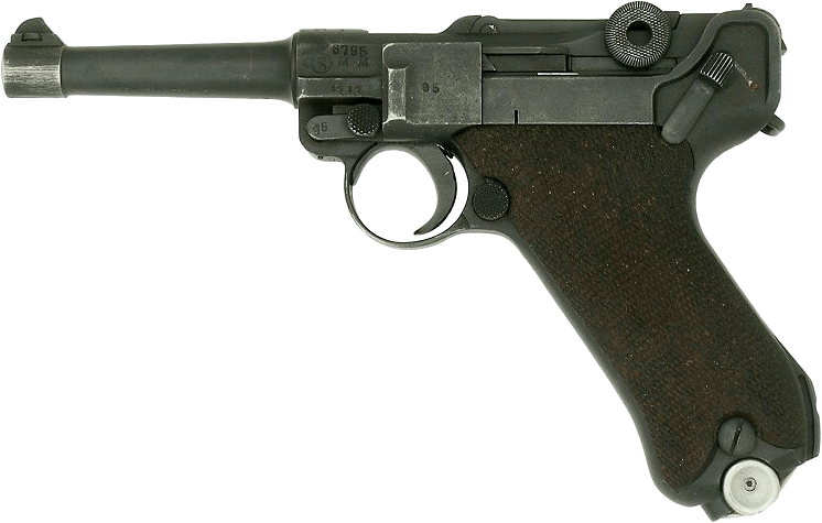 Luger German Handgun Png Image PNG Image
