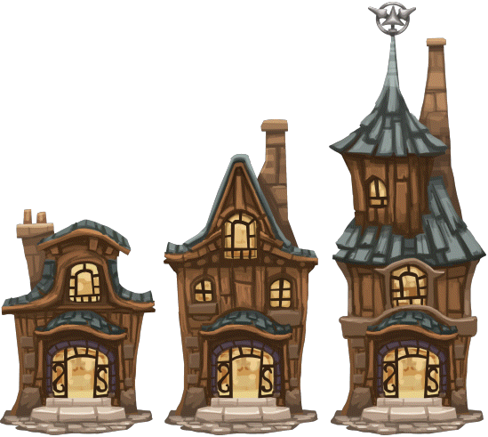 Halloween House Clipart PNG Image