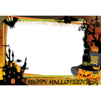 Halloween Border Clipart PNG Image