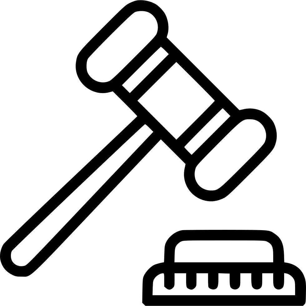 Auction Picture Vector Hammer Free Transparent Image HD PNG Image