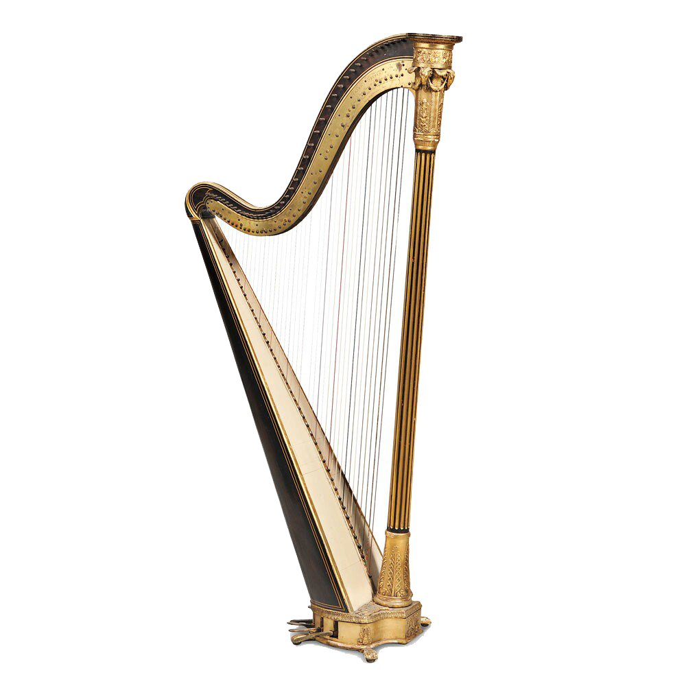 Harp Clipart PNG Image