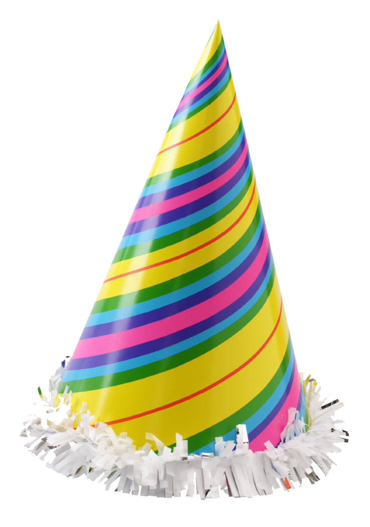 Party Hat Transparent Background PNG Image