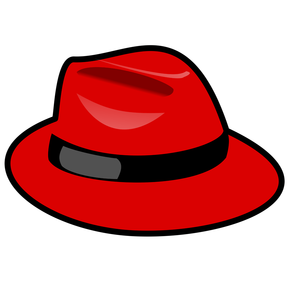 Thinking Lady Hats Six Enterprise Linux Hat PNG Image