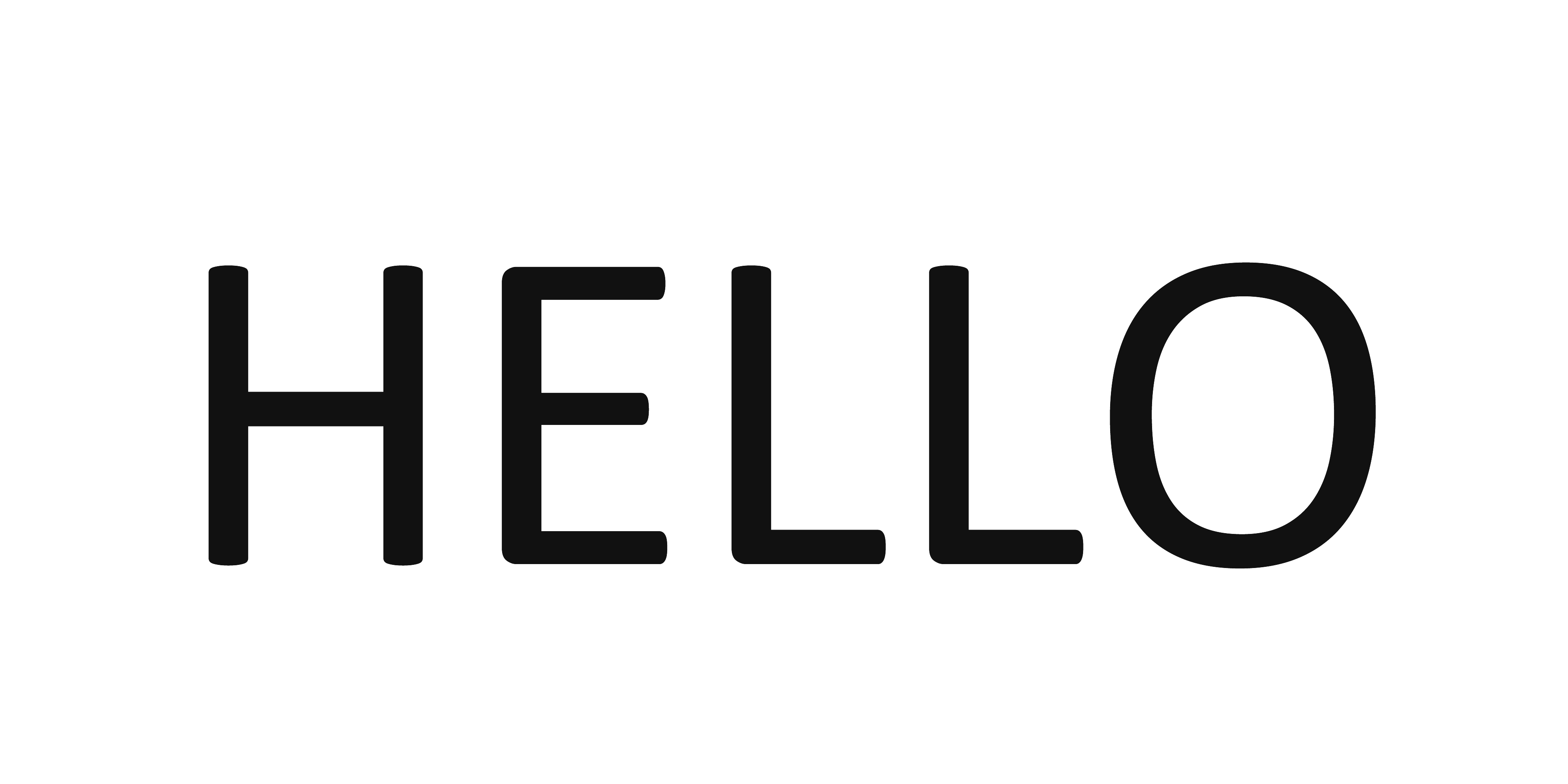 Hello PNG Image