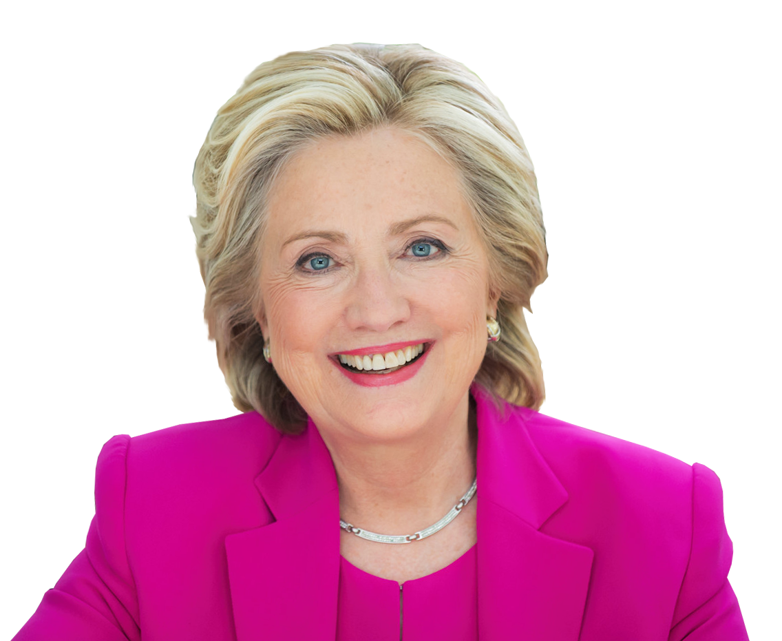 Smiling Clinton Hillary Free HQ Image PNG Image