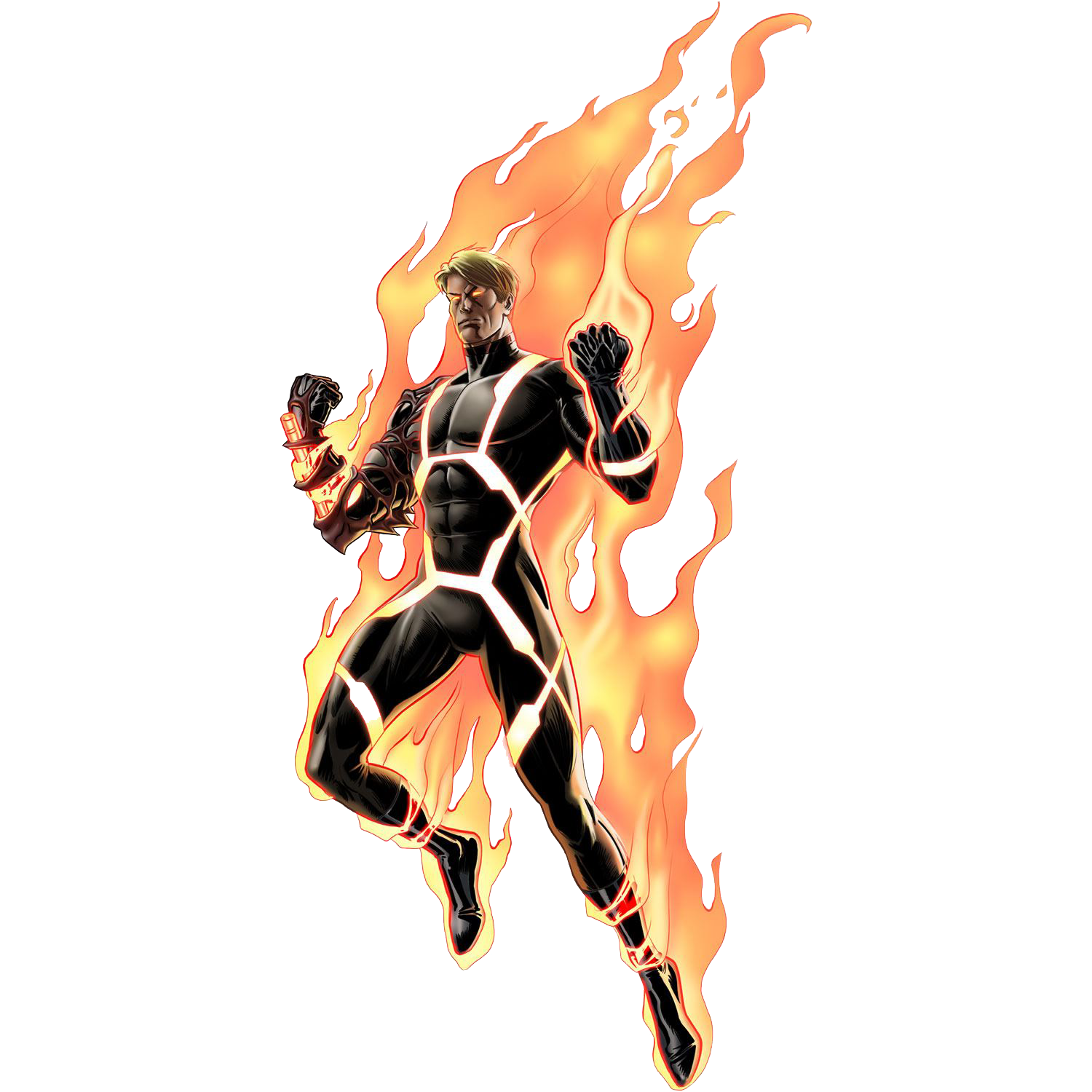 Human Torch Transparent Background PNG Image