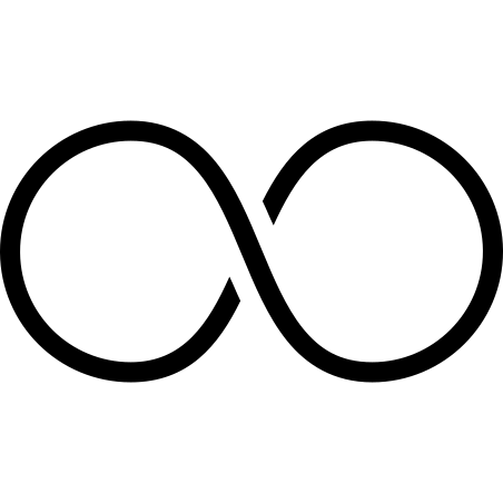 Infinity symbol PNG Image