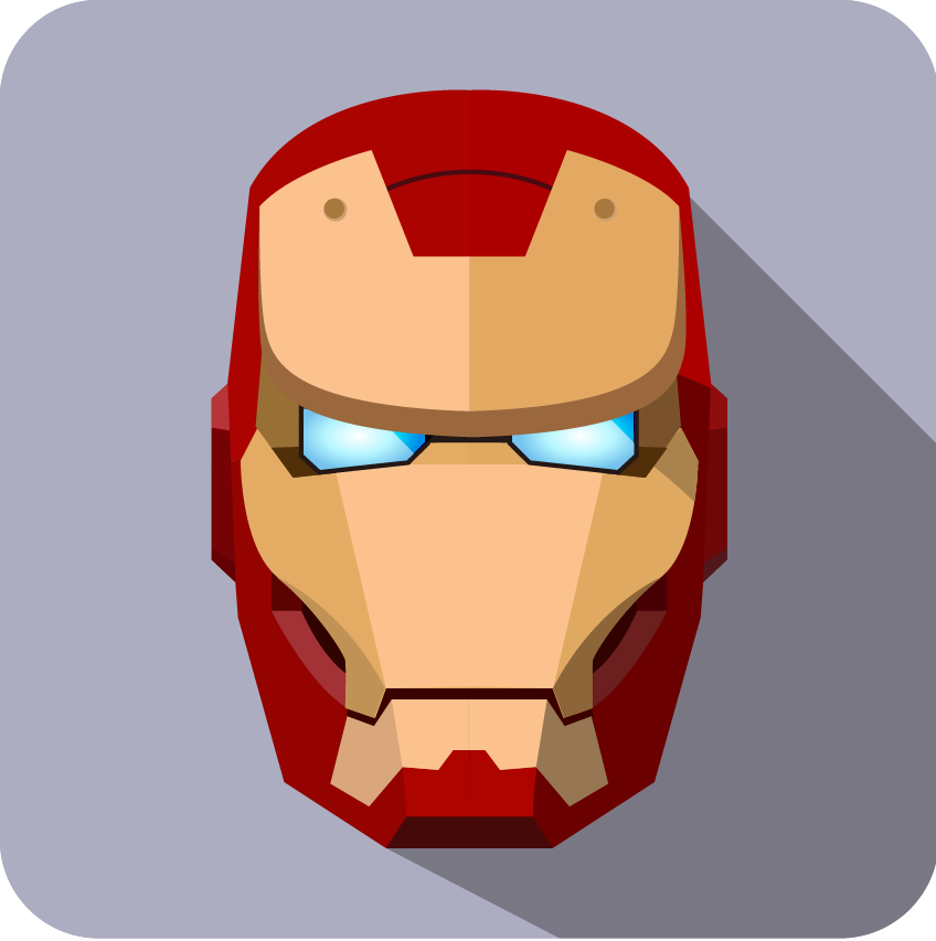 Superhero Phone Avatar Iron Icon- Man Cartoon PNG Image
