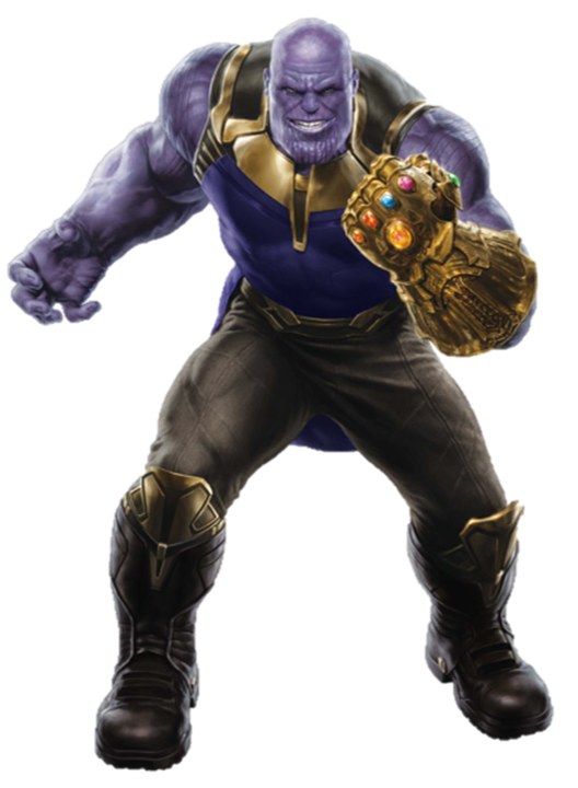 Figure Hulk Figurine Iron Action Thanos Man PNG Image