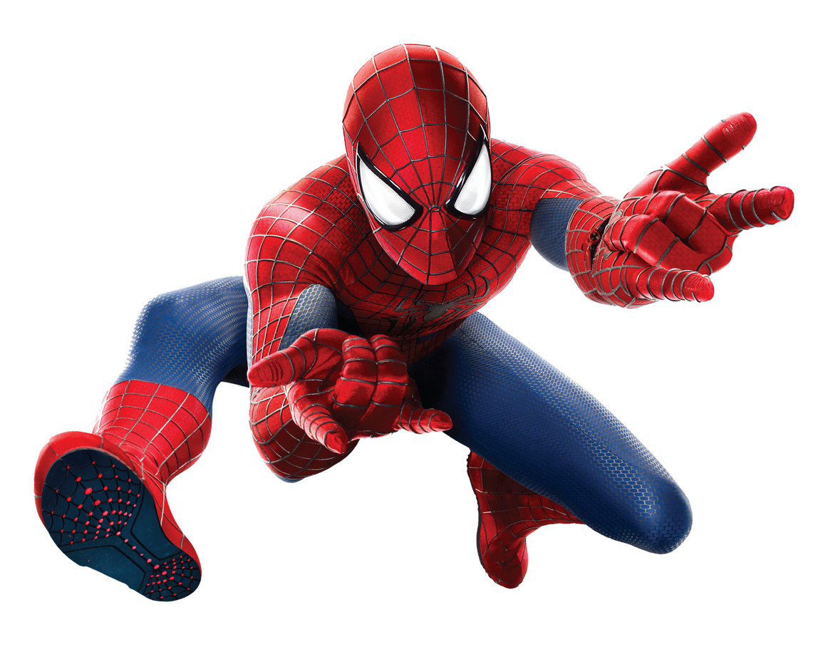 Spiderman Flying Iron Download HD PNG Image