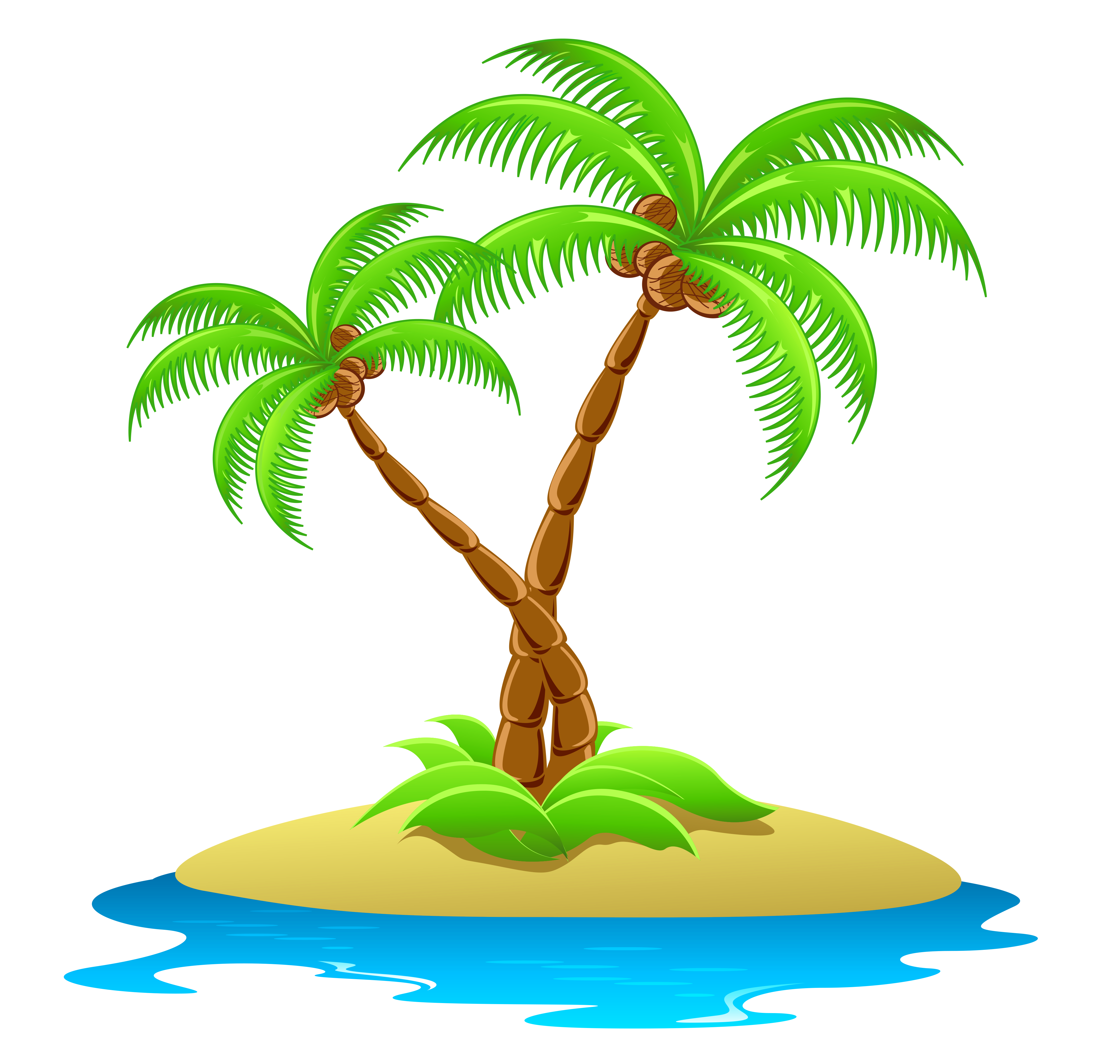 Island Clipart PNG Image