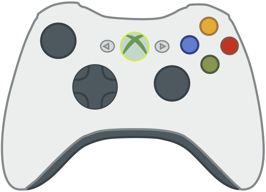 All Game Accessory Controller Black Video Xbox PNG Image