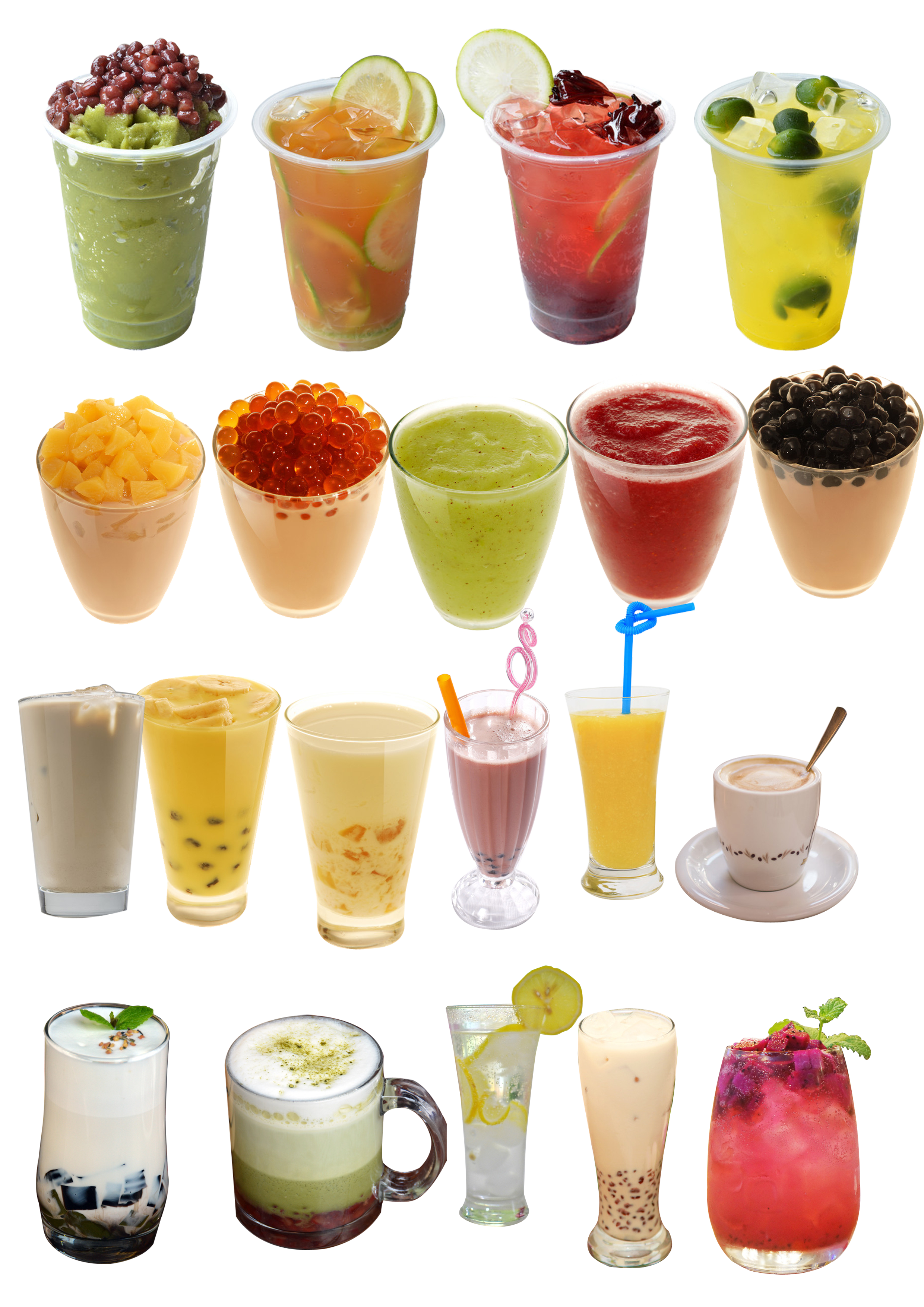 Non Alcoholic Smoothie Tea Product Juice Beverage PNG Image