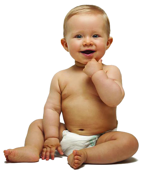 Little Baby Boy Transparent Background PNG Image