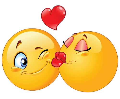 Kiss Smiley PNG Image