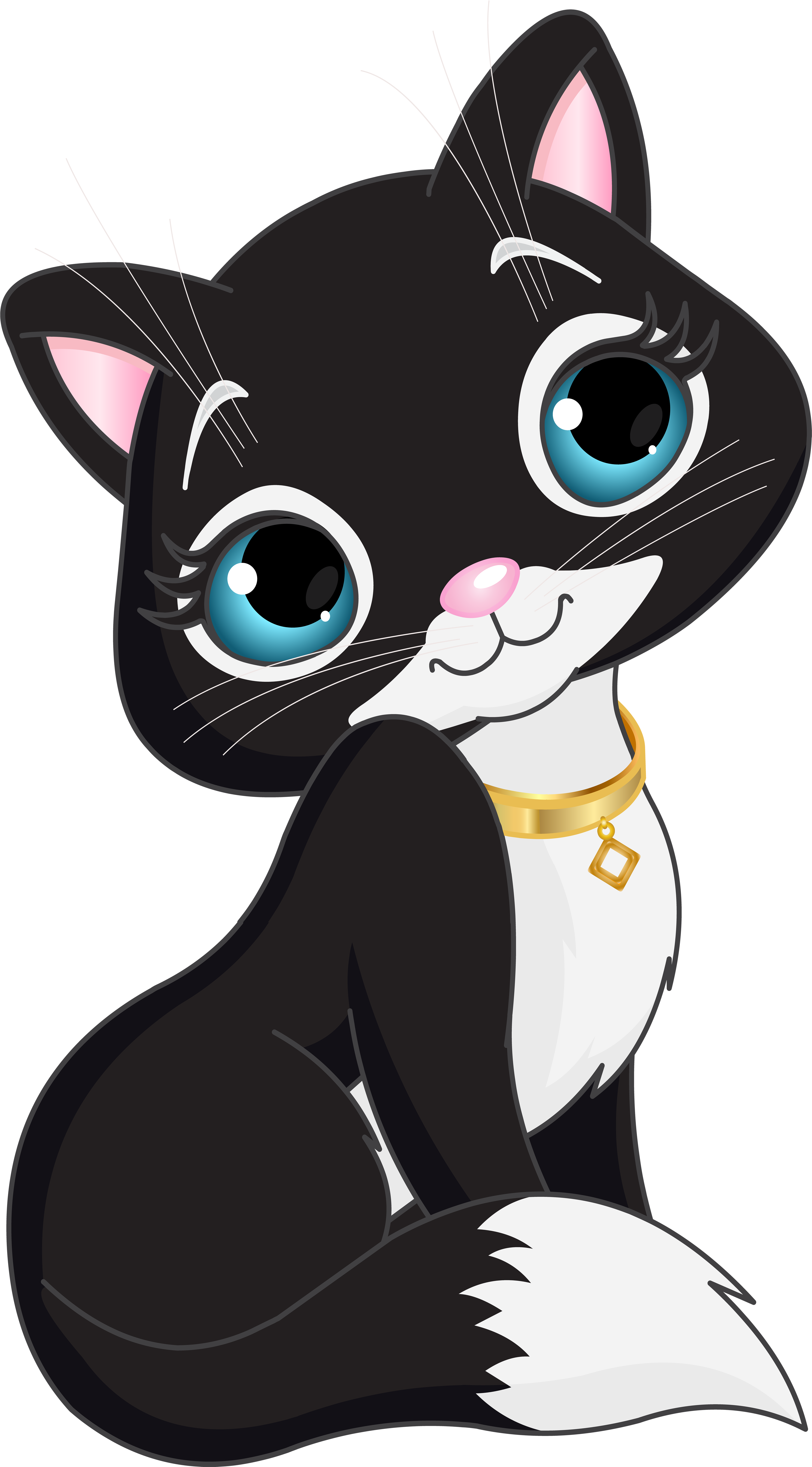 Vector Kitten HD Image Free PNG Image