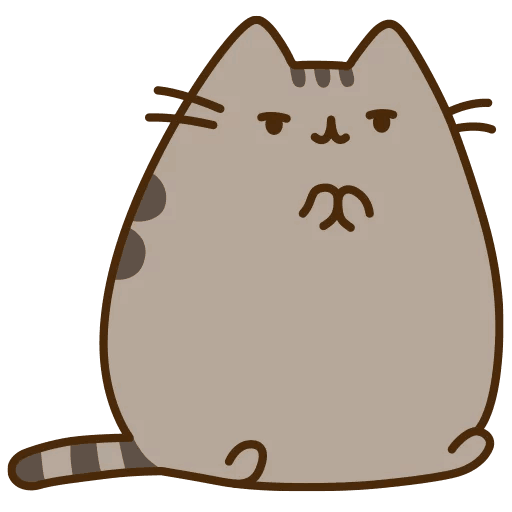 Medium Like Pusheen Cat Sized To Cats PNG Image