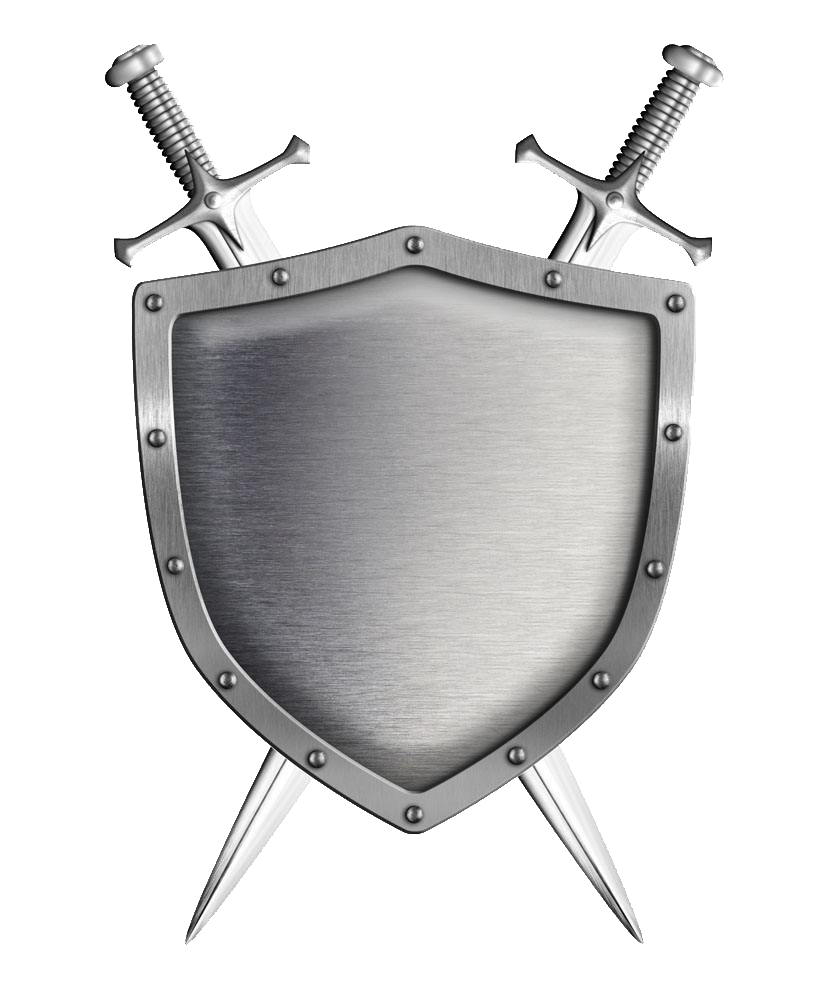 Product Shield Photography Metal Sword Stock PNG Image
