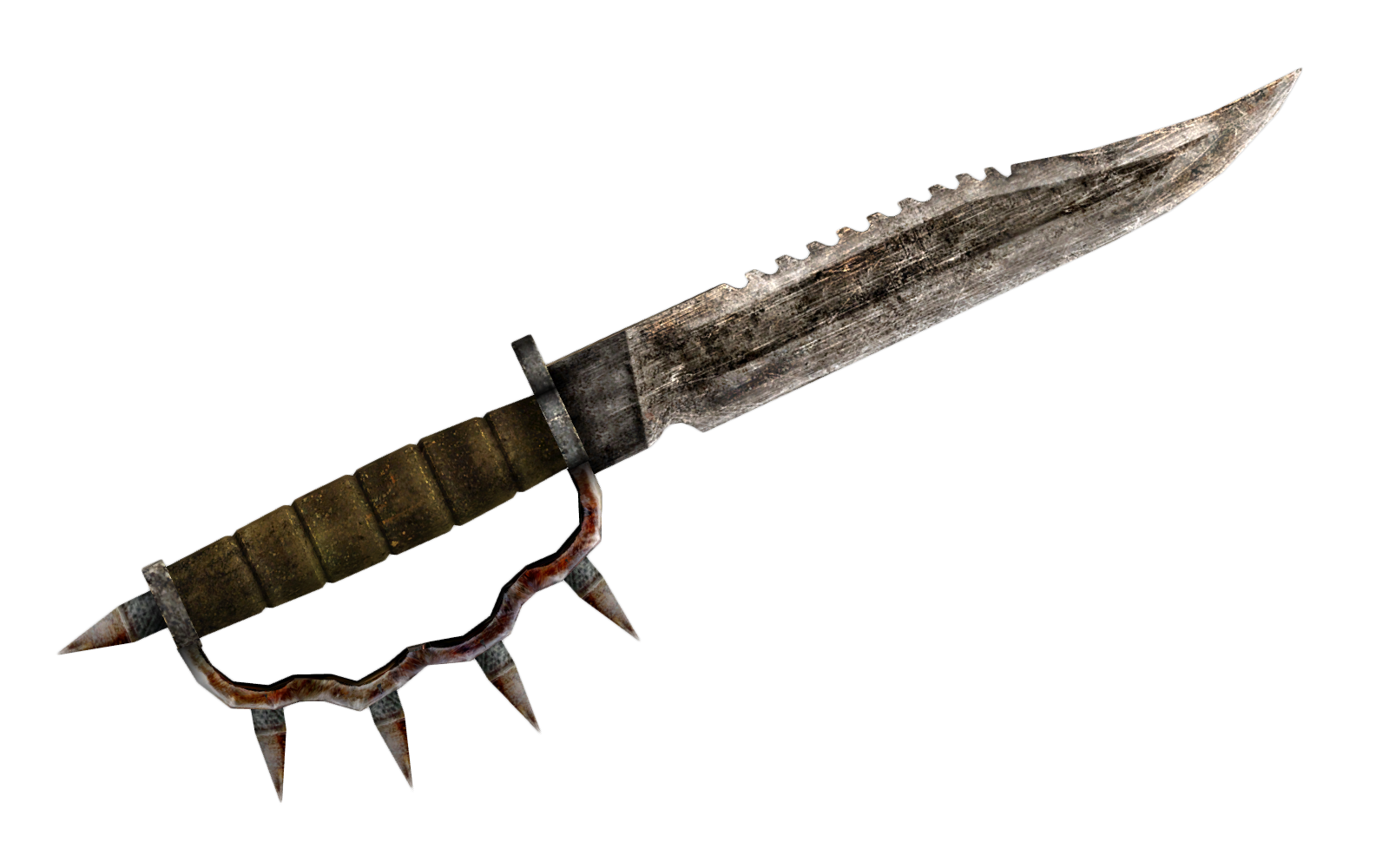 Fallout Trench Knife PNG Image