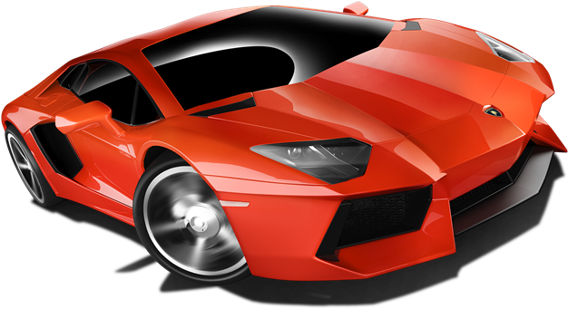 Lamborghini Vector Red Free HD Image PNG Image