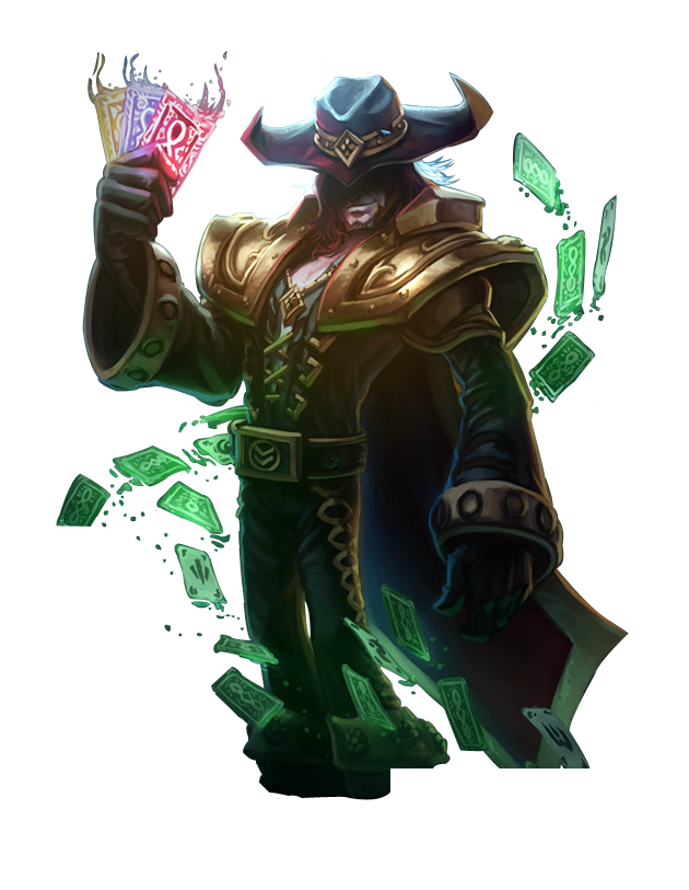 Twisted Fate Transparent Image PNG Image