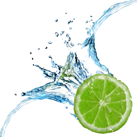 Lime Splash Image PNG Image