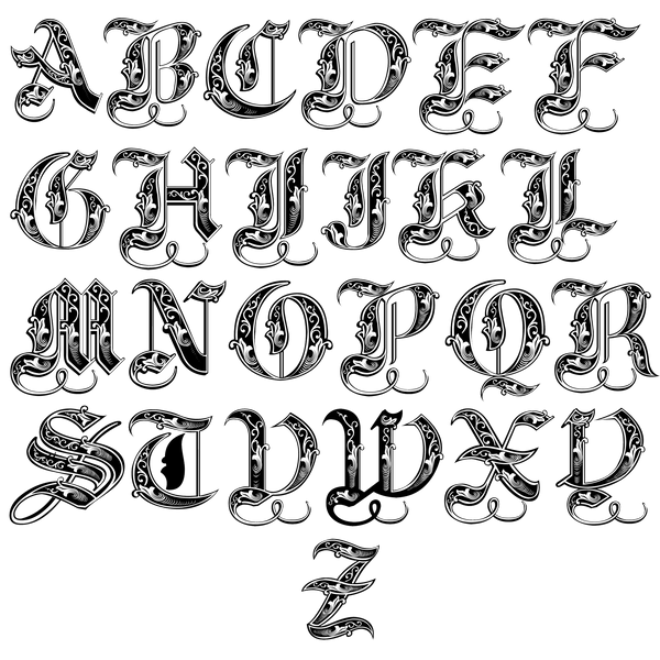 Alphabet Black HD Image Free PNG Image