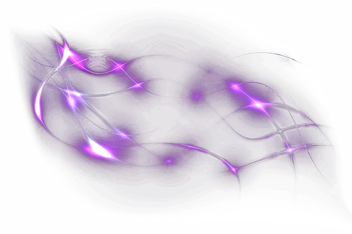 Decorative Magic Purple Light Beam Icon PNG Image