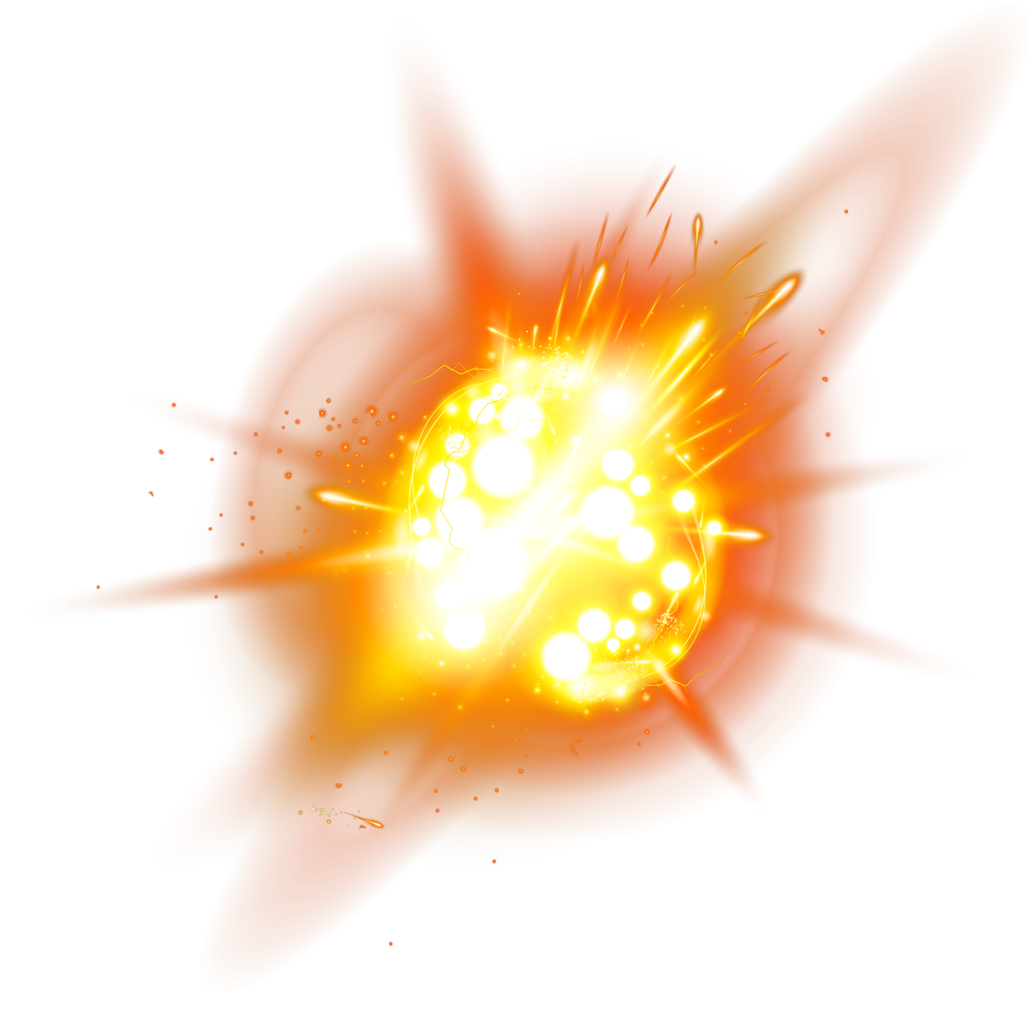 Light Explosion Effect HD Image Free PNG PNG Image