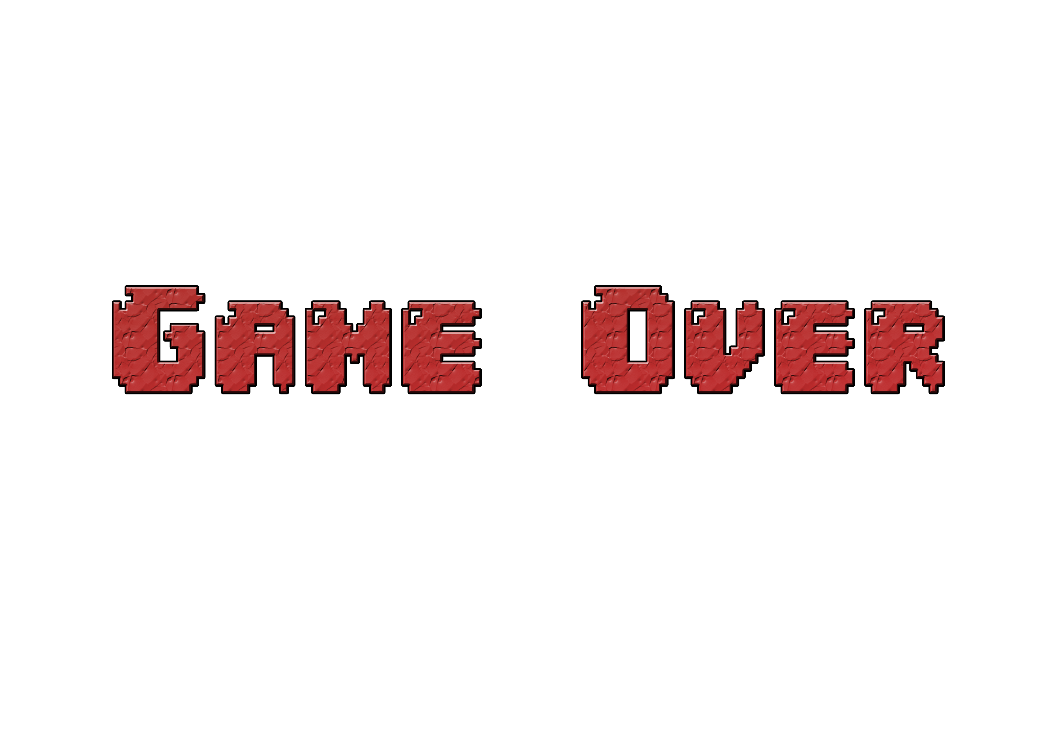Logo Game Over PNG File HD PNG Image