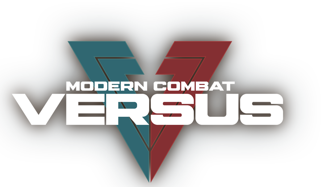 Versus Combat Text Modern Chaos Online Logo PNG Image