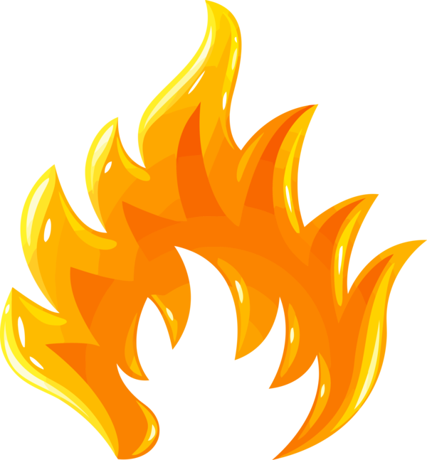 Lohri Yellow Flame For Happy Background PNG Image
