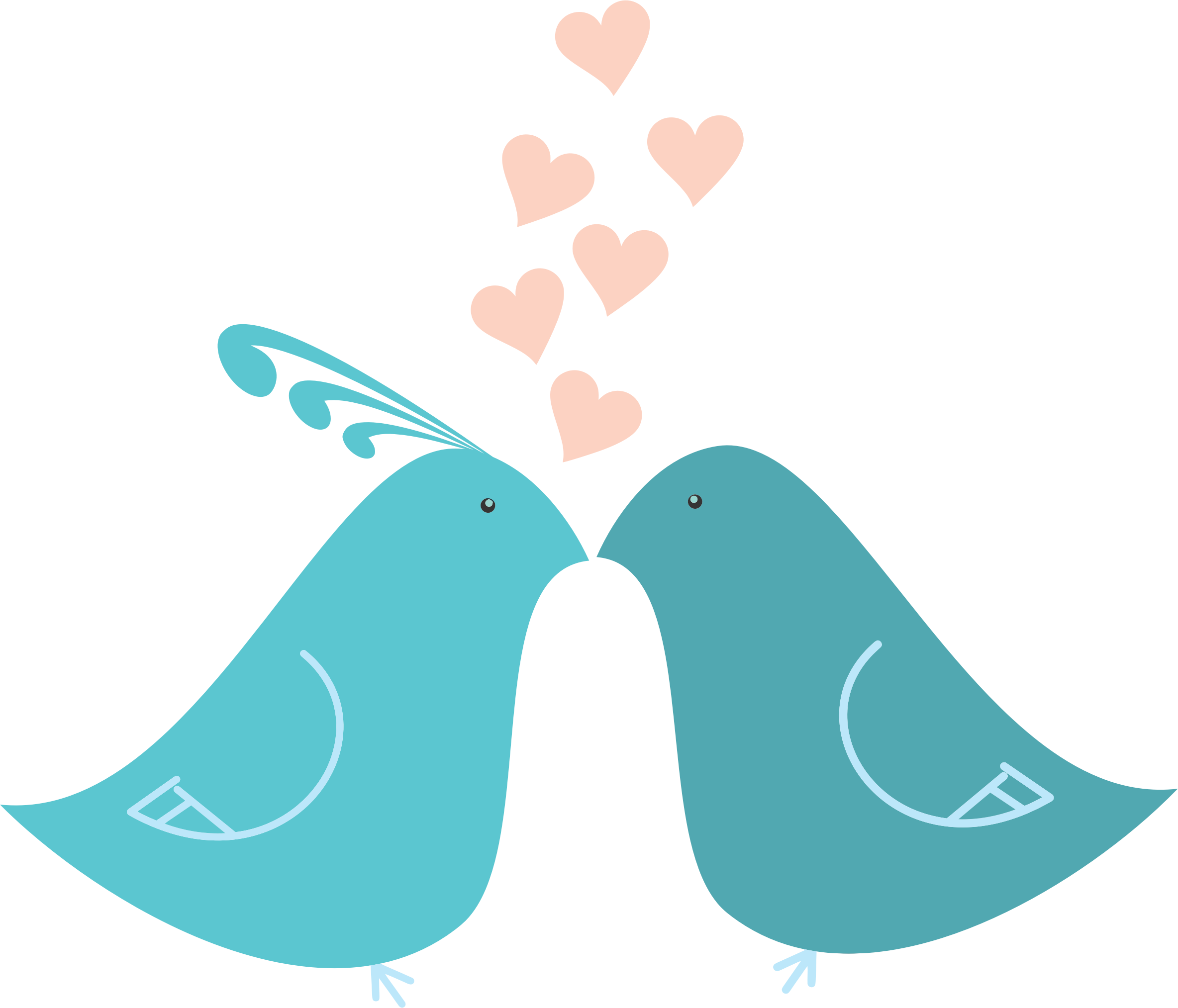 Love Birds Png Clipart PNG Image