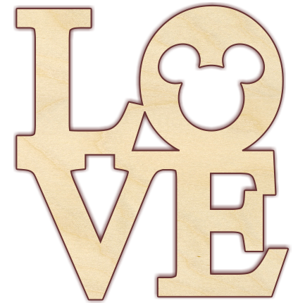 Love Wood Clipart PNG Image