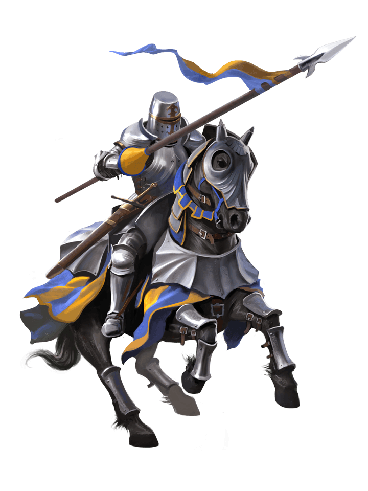 Lance Lords Toy Medieval Knight Strategy Mmo PNG Image
