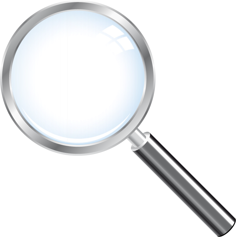 Magnifying Glass Vector PNG Image