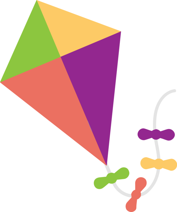 Makar Sankranti Line Triangle Construction Paper For Happy Goals PNG Image