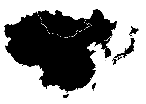 Map Asia Free Clipart HD PNG Image