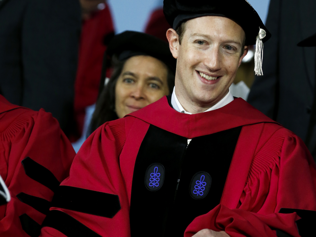 Ceremony Degree University Graduation Mark Zuckerberg Harvard PNG Image