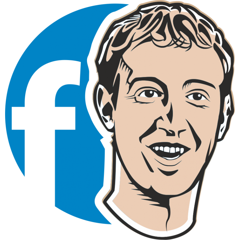 Zuckerberg Portrait Mark Free Download Image PNG Image