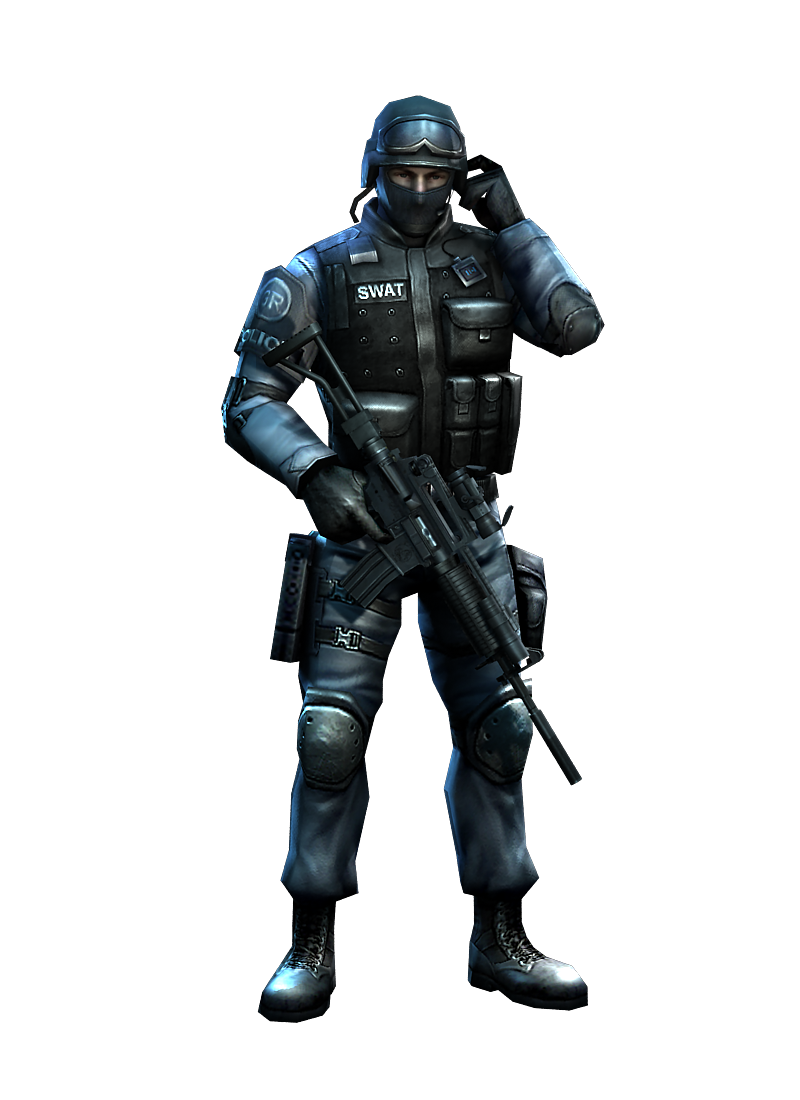 Police Mercenary Armour Omon Swat Officer PNG Image