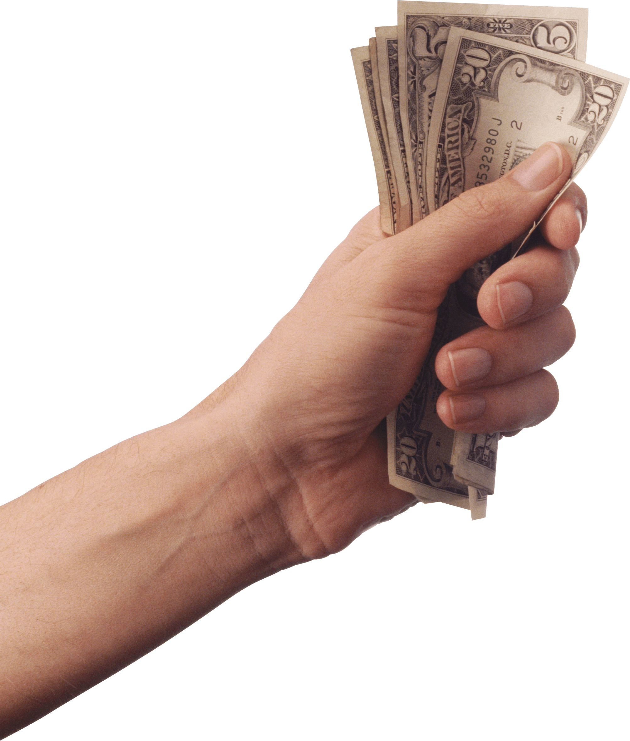 Dollars Holding Female Hand PNG Free Photo PNG Image
