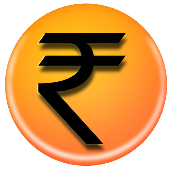 Rupee Symbol Transparent Image PNG Image